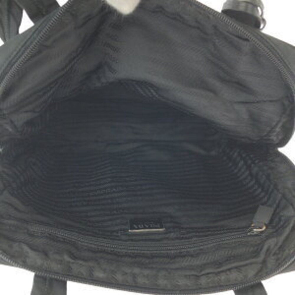 Prada bag Tessuto shoulder Nylon triangular plate black tote logo - Picture 9 of 10